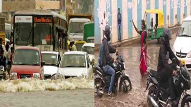 transgender controls traffic in heavy rain