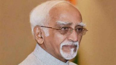 Vice president Hamid Ansari