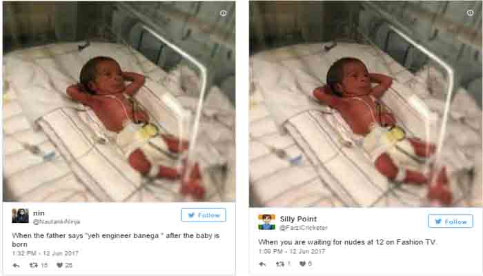 new born baby picture goes viral