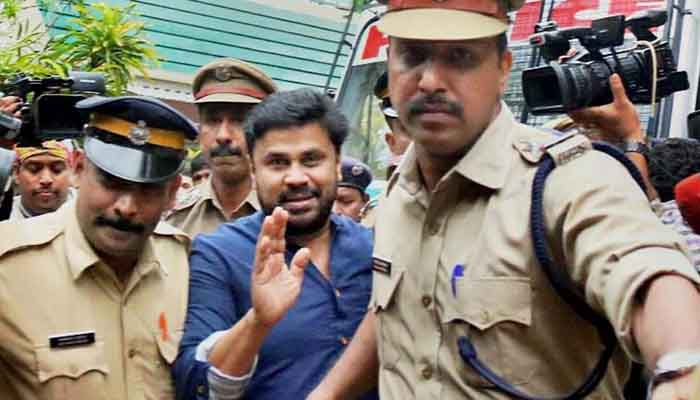 dileep in custody