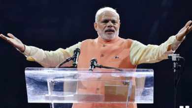 Prime Minister Modi thanks people of Tripura during BJP's swearing-in ceremony