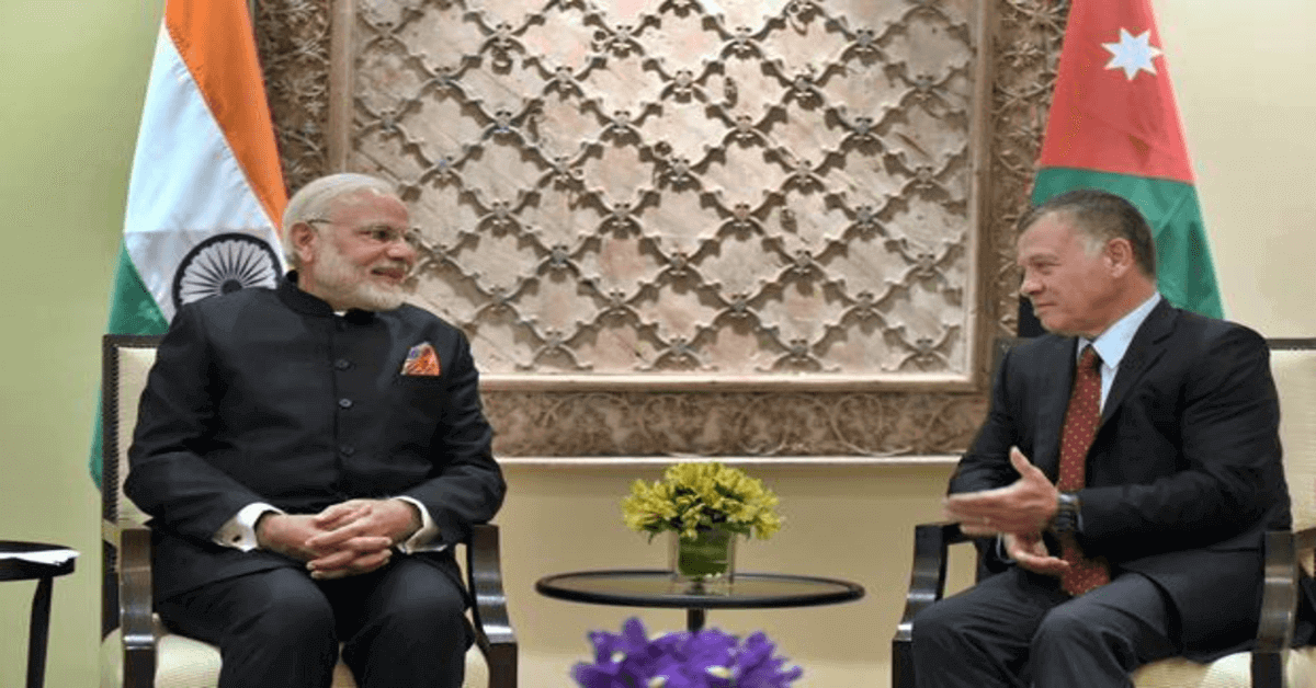 India’s relationship with Jordan