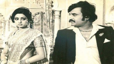 Rajinikanth. and Sridevi