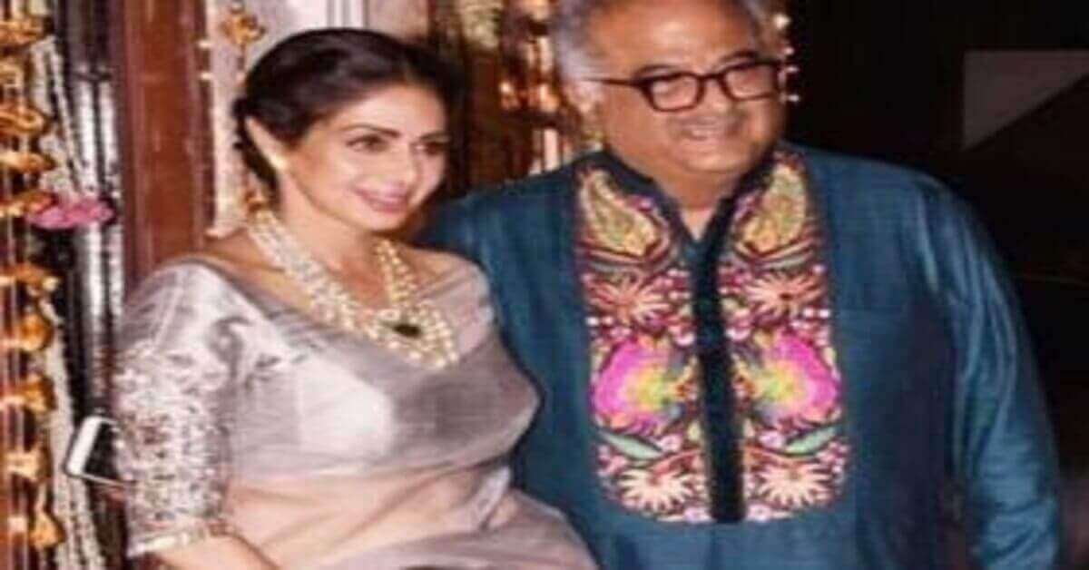 Sridevi and Boney Kapoor