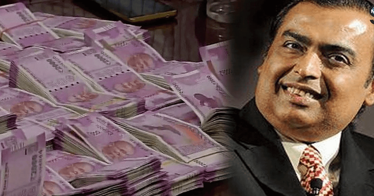ambani wiith out cash and cards