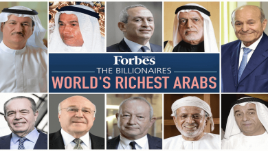 Forbes features these Arab men’s net worth.