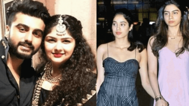 Arjun, Anshula, Jhanvi & Khushi Kapoor