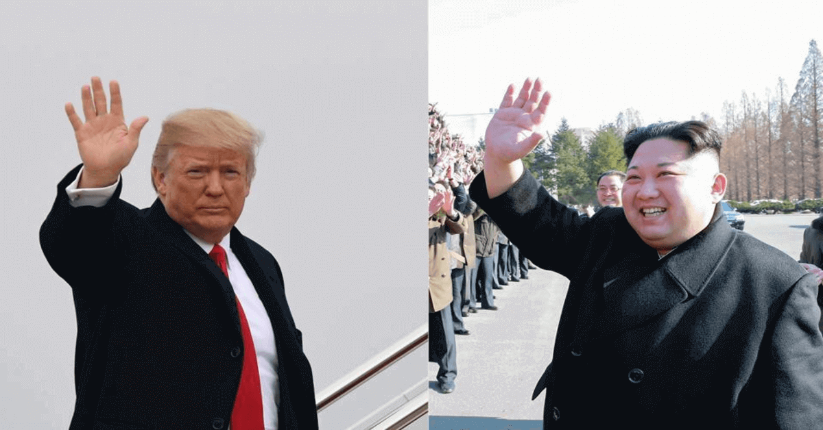 President Donald Trump & President Kim Jong-un