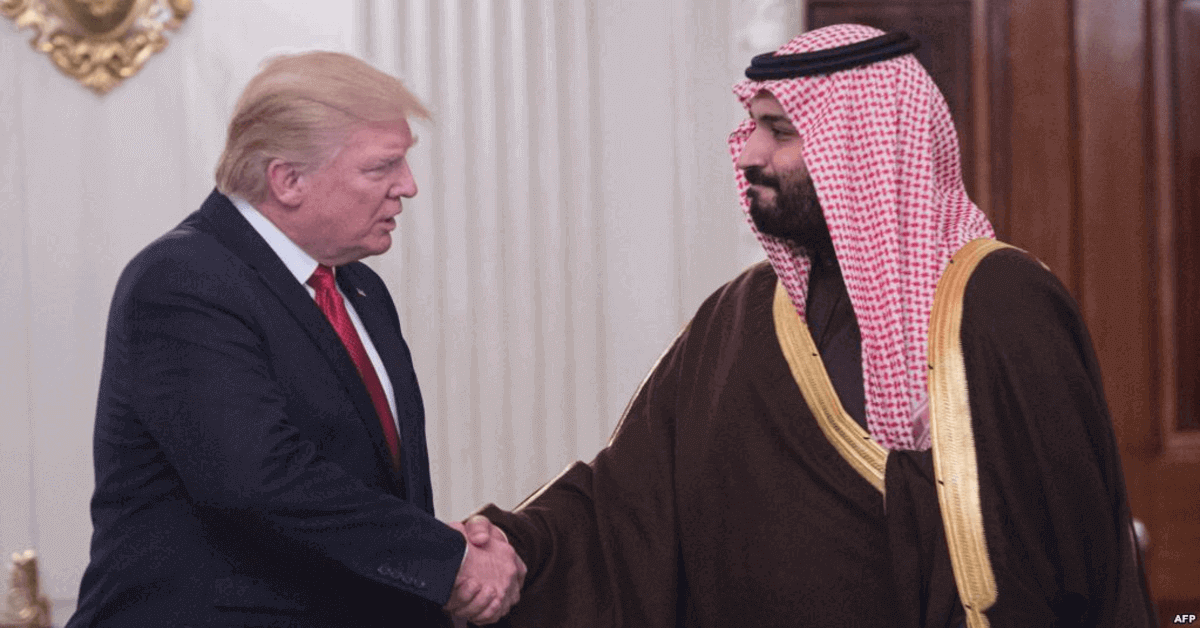 Donald Trump & Saudi Crown Prince Mohammad Bin Salman