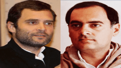 Rahul and Rajiv Gandhi