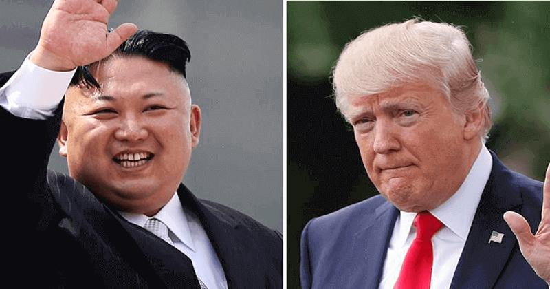 Donald Trump and Kim Jong-Un