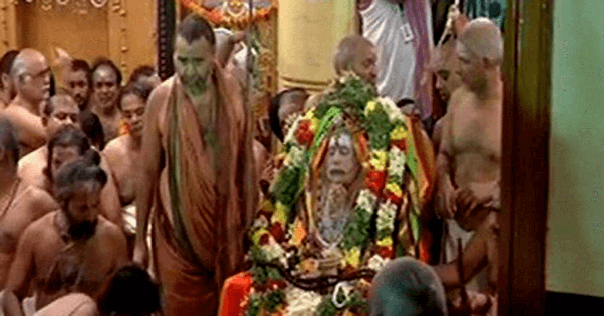 , Kanchi Sankara Mutt’s senior seer Sri Jayendra Saraswathi