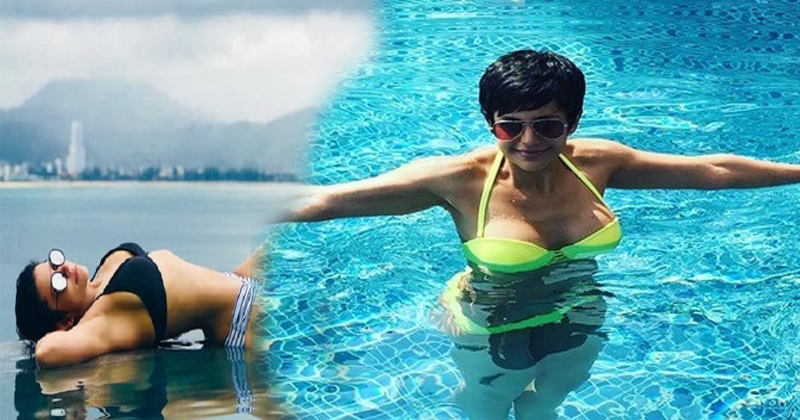 Mandira Bedi Bikini Pics