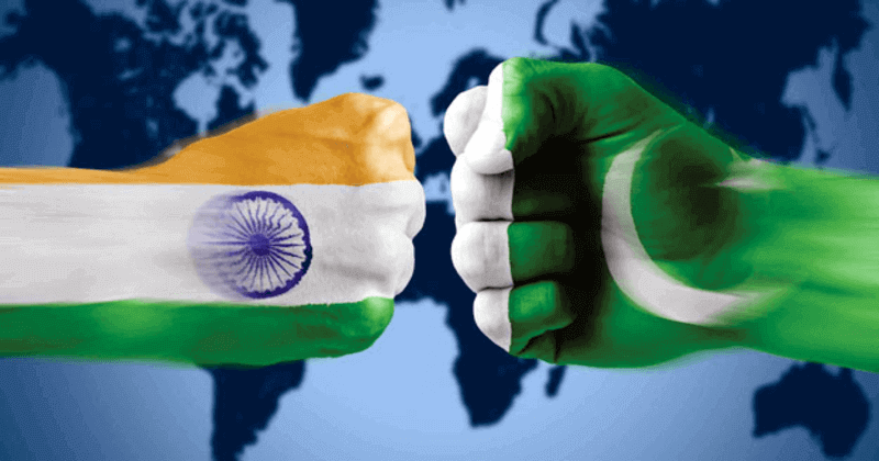 Pakistan & India over Kashmir