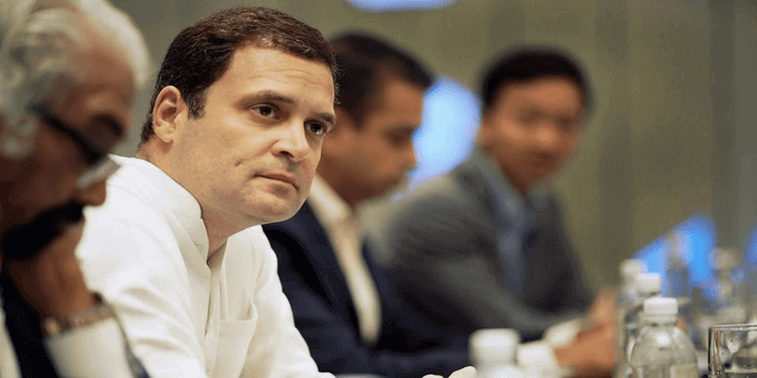 Rahul Gandhi lashes out against NDA government for its economic policies