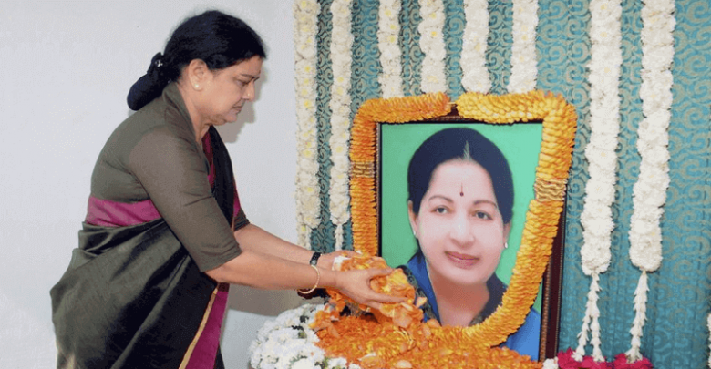 Sasikala on Jayalalithaa's death
