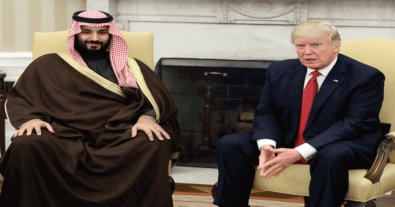 Saudi Prince and Donald Trump