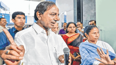 K. Chandrasekhar Rao (KCR) & Mamta Banerjee