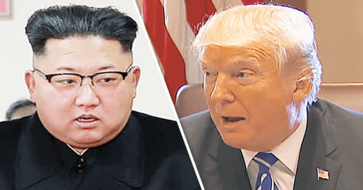 Donald Trump and Kim Jong-un