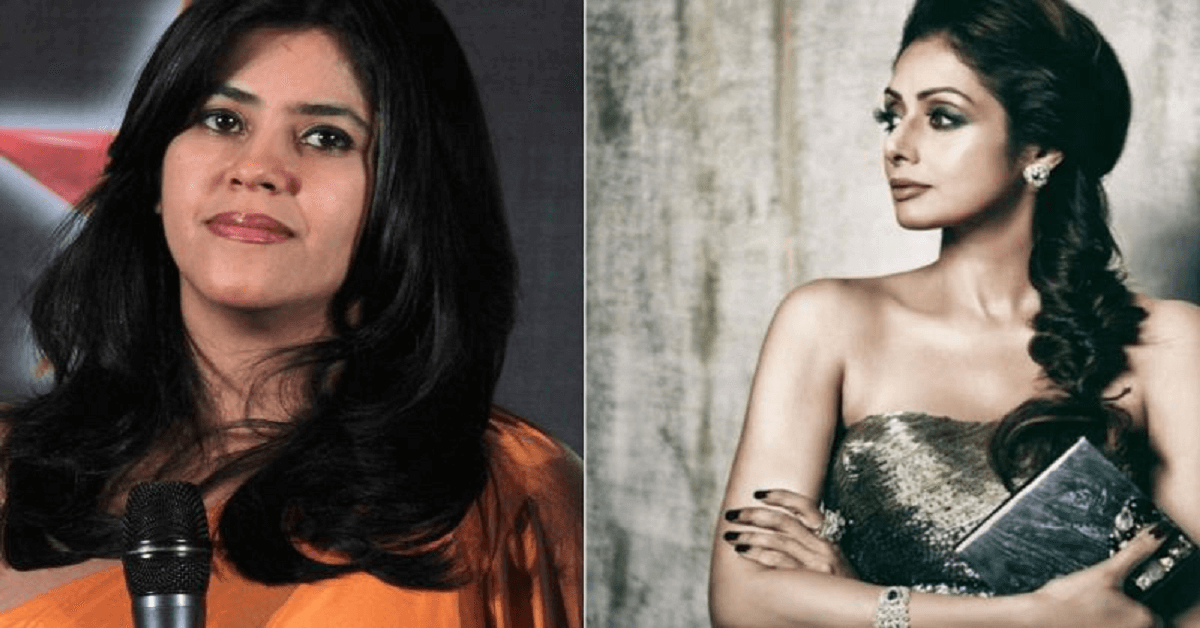 ekta kapoor remembers sridevi