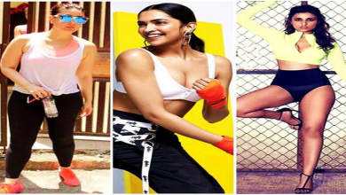 gym dress of Bollywood actresses