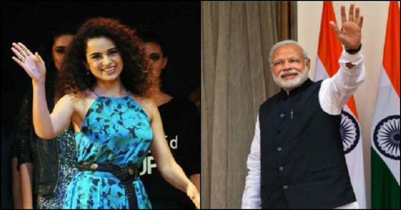 kangana and modi