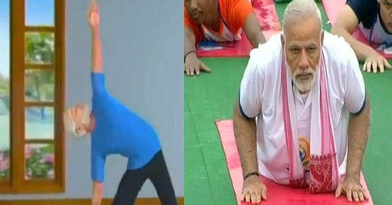 prime-minister-modi-to-teach-yoga-through-his-3d-avatar