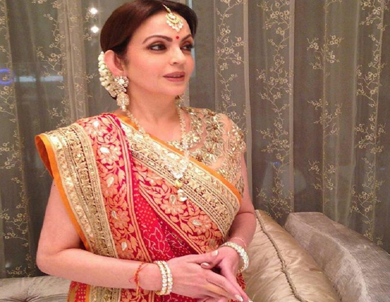 The saree worn by Nita Ambani is the most expensive in the world: See pics