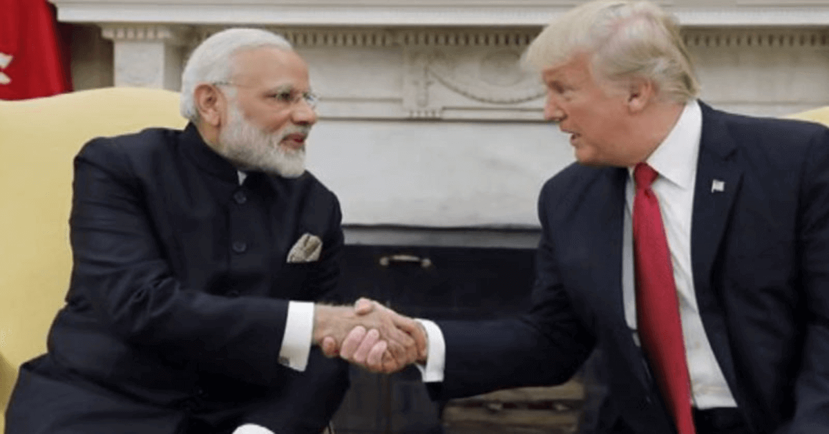PM Narendra Modi & President Donald Trump
