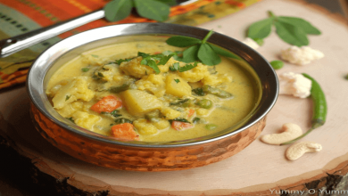 Vishu mixed vegetable curry