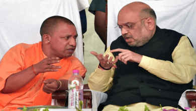 Amith Shah & Yogi Adithyanath in Rae Bareli