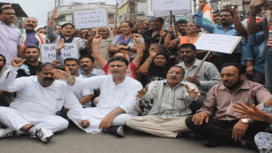 protests against Modi government