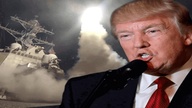 Donald Trump on missile attack