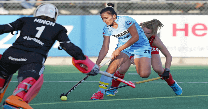 India at hockey Commonwealth Games