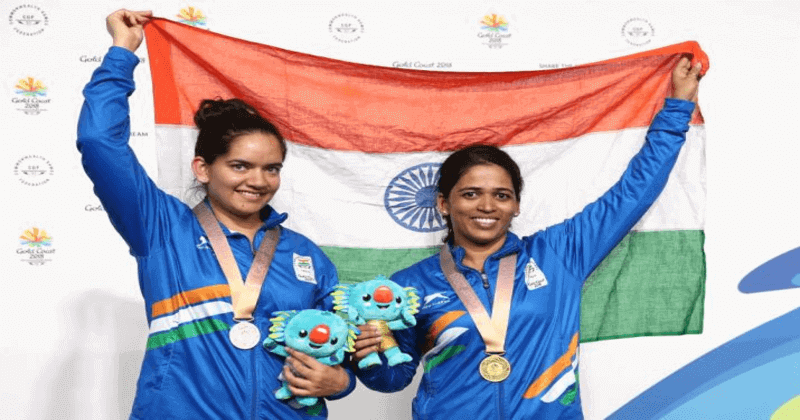 India's latest medals at the CWG 2018