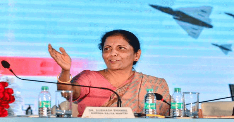 Defense Minister Nirmala Sitharaman