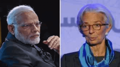 PM Modi & IMF chief Christine Lagarde