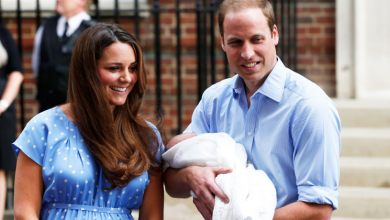Prince William and Kate Middleton newborn