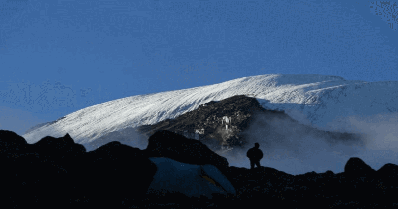 Boy climbs Mt. Kilimanjaro