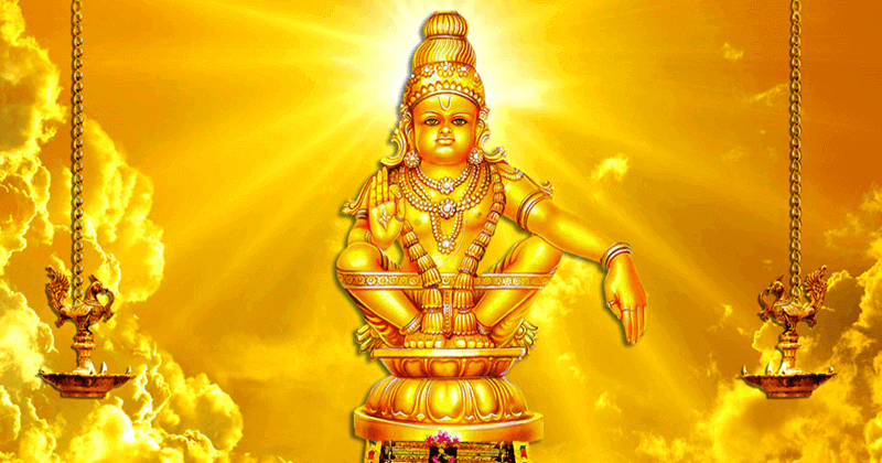 Lord Ayyiappan on Vishu
