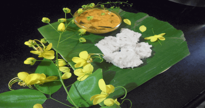 traditional Vishu breakfast