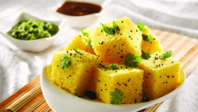 Gujarati breakfast- Dhokla