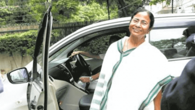 Mamta Banerjee on a visit