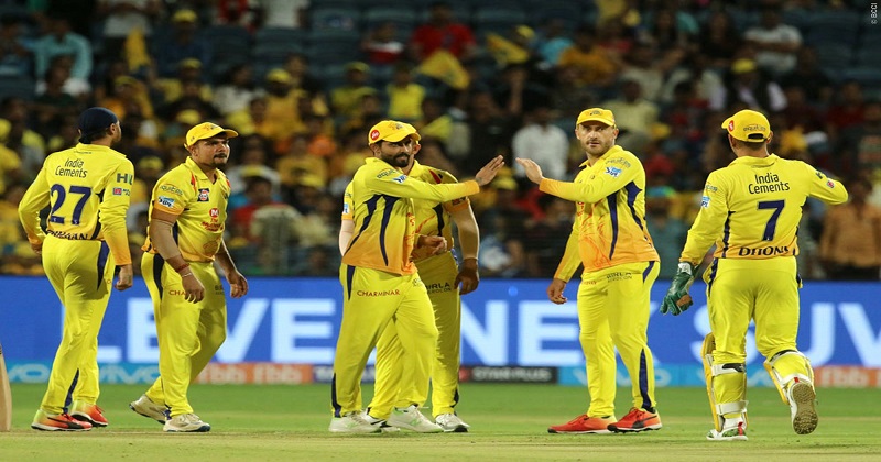 huge score for csk