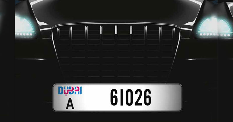 digital number plates