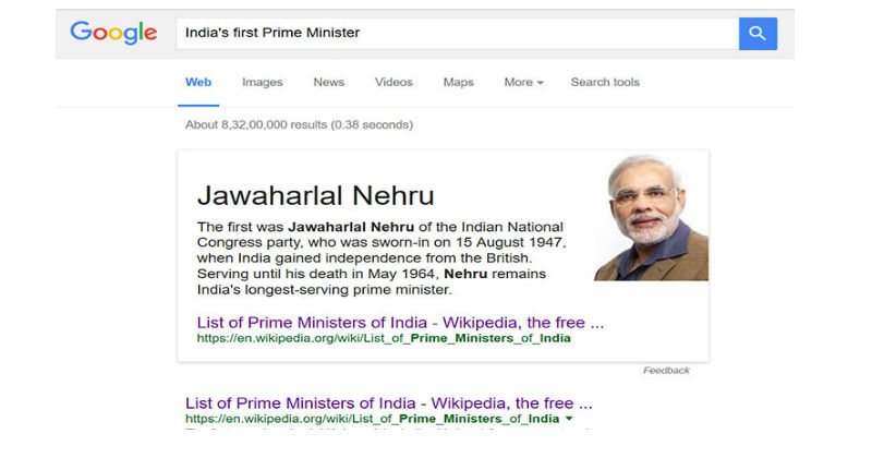 google-india-pm india