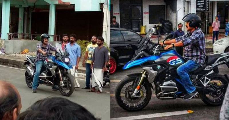 mammootty-makes-fans-go-crazy-with-his-bmw-bike-ride-video