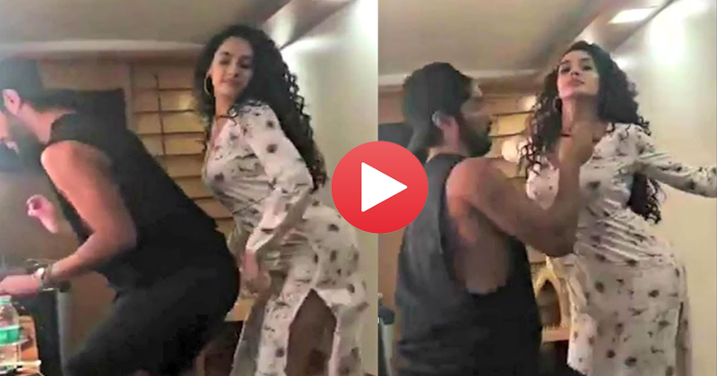 See sexy dance of Bollywood actress while getting her makeup: Video.