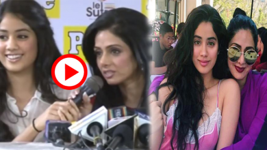 sridevi imitating jhanvi