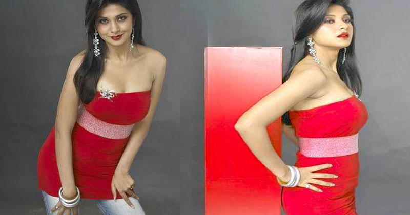 Jennifer-Winget-in-Red-Hot-Appearence